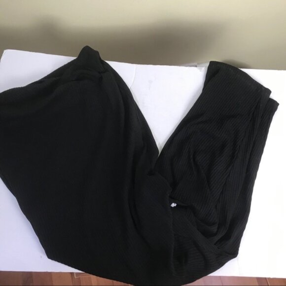 ASOS NEW Tag Curve Drawing Stretch Leggings Ribbed Cotton Pants Plus Size 6x - Picture 12 of 13